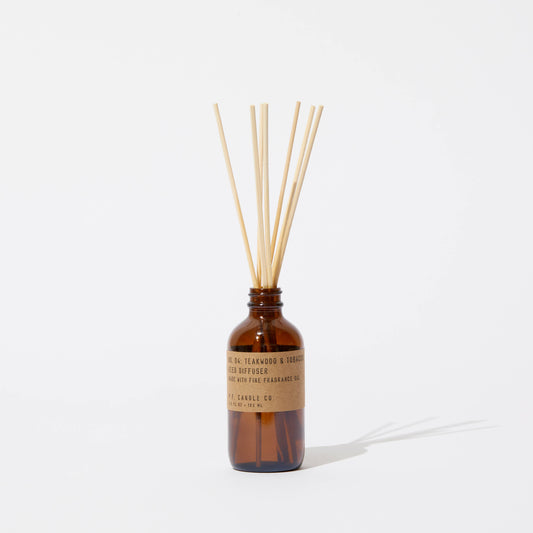 Teakwood & Tobacco - 3.5 oz Reed Diffuser