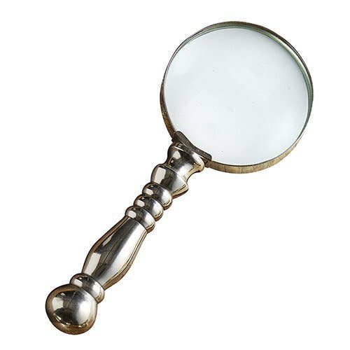 Silver Magnifying Glass