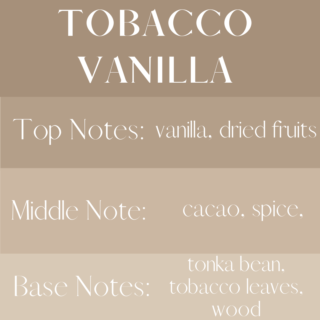 Tobacco Vanilla - 4 oz Amber Glass Room + Linen Spray