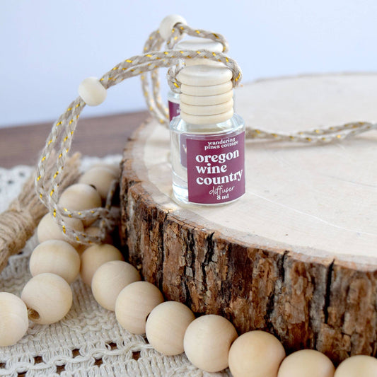 Hanging Car Diffuser 8 ml Oregon Wine Country