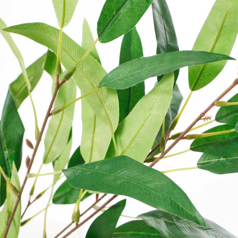 40"Artificial Eucalyptus Leaves-3 sprays-2 colors