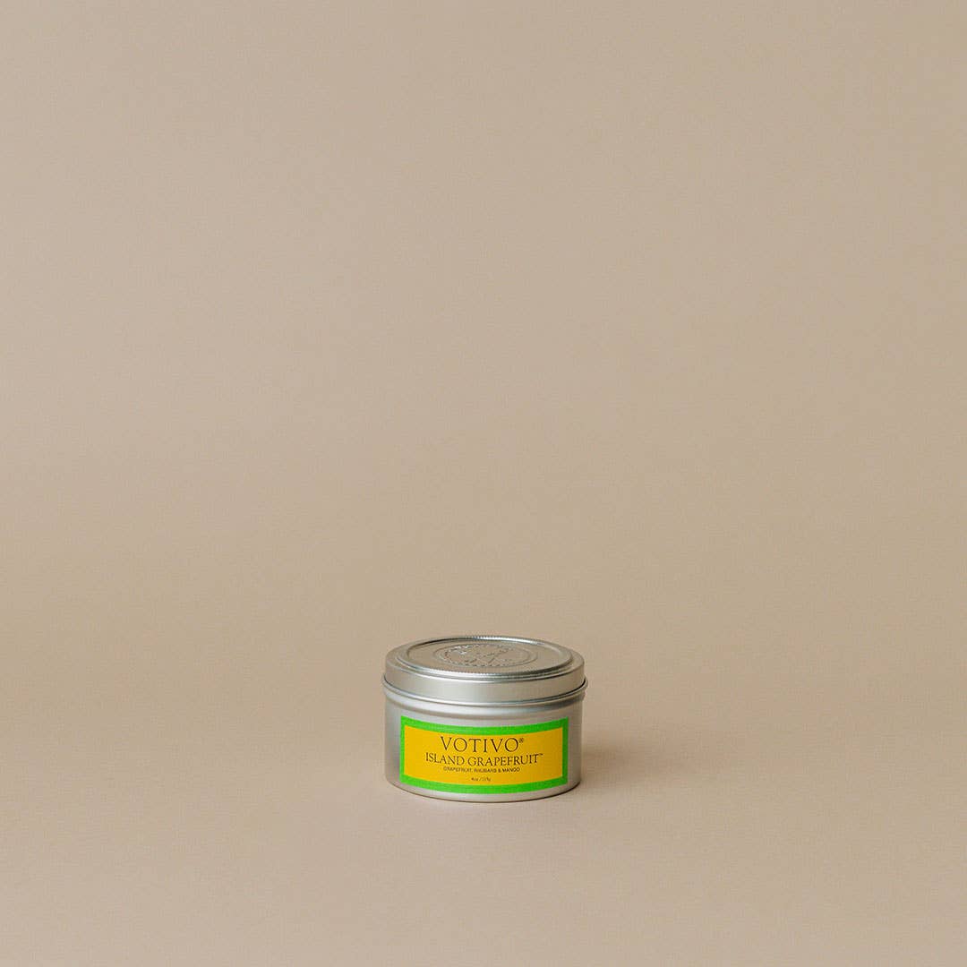 Aromatic Travel Tin Candle - Island Grapefruit