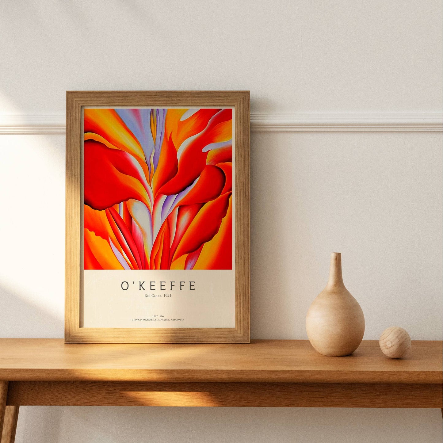 Okeeffe - Red Canna