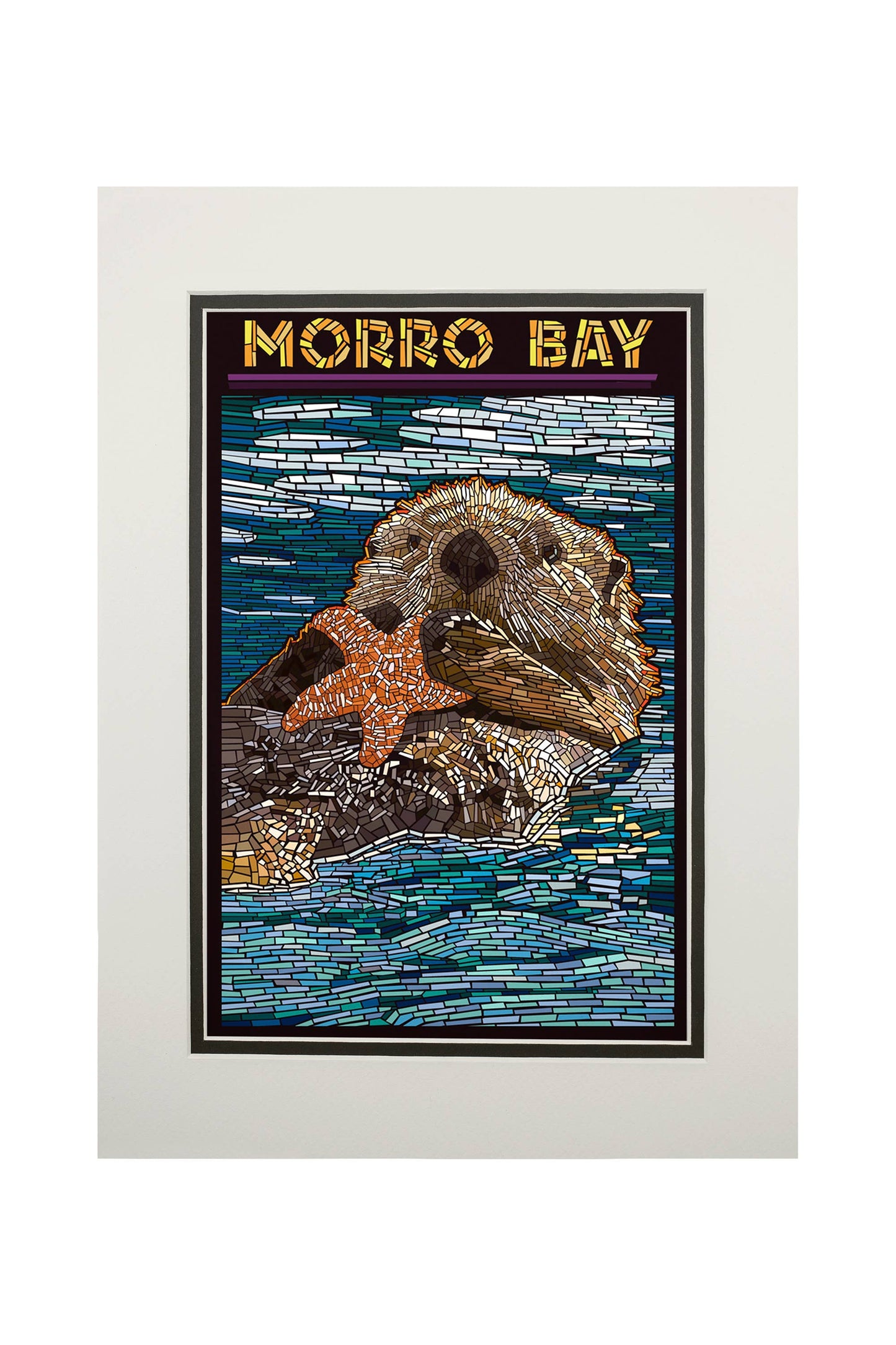 Morro Bay, California, Sea Otter Wall Decor (9 Options)