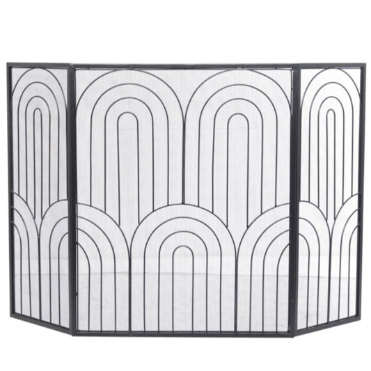 Metal Fireplace Screen 48"W, 30"H